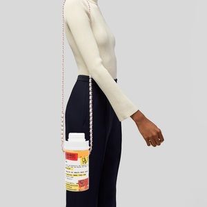 Moschino couture pill capsule purse